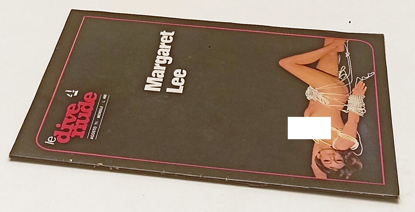 LX- RIVISTA LE DIVE NUDE 4 1971 MARGARET LEE - RVSa465