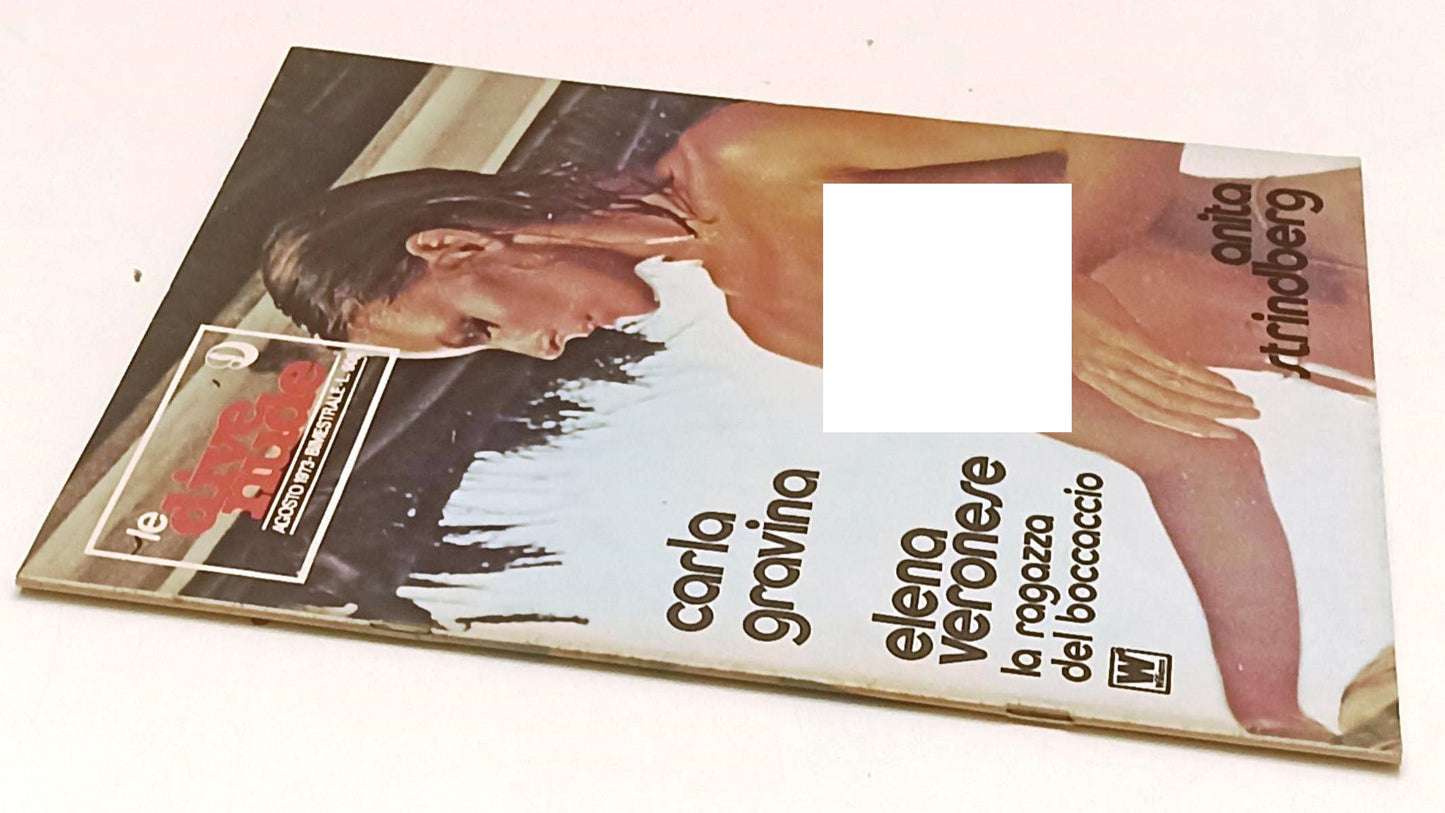 LX- RIVISTA LE DIVE NUDE 9 AGOSTO 1973 ANITA STRINDBERG - WILLIAMS - S - RVSa435
