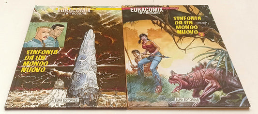 FV- EURACOMIX SINFONIA DA UN MONDO NUOVO 1/2 CARTONATI - ZANOTTO - EURA - C- P24