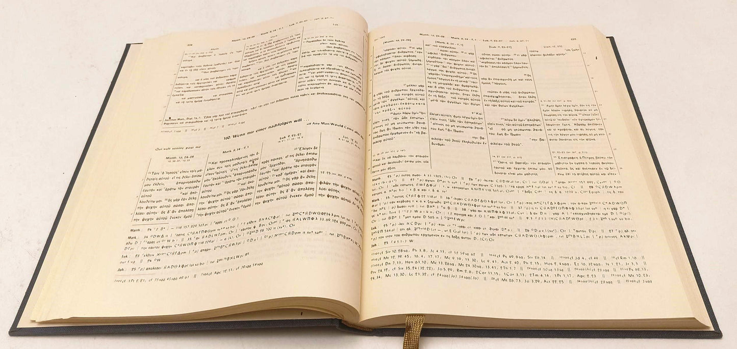 LD- SYNOPSIS QUATTUOR EVANGELIORUM GRECO - KURT ALAND ---- 1982 - C - YFS695