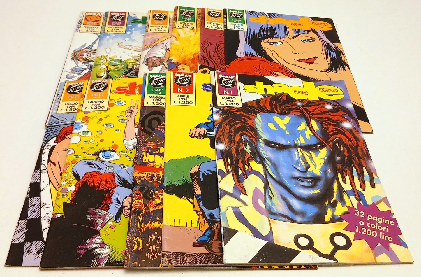 Shade L'uomo psichedelico 1/12 (-11) - Comic Art DC comics presenta - 1994 - N25