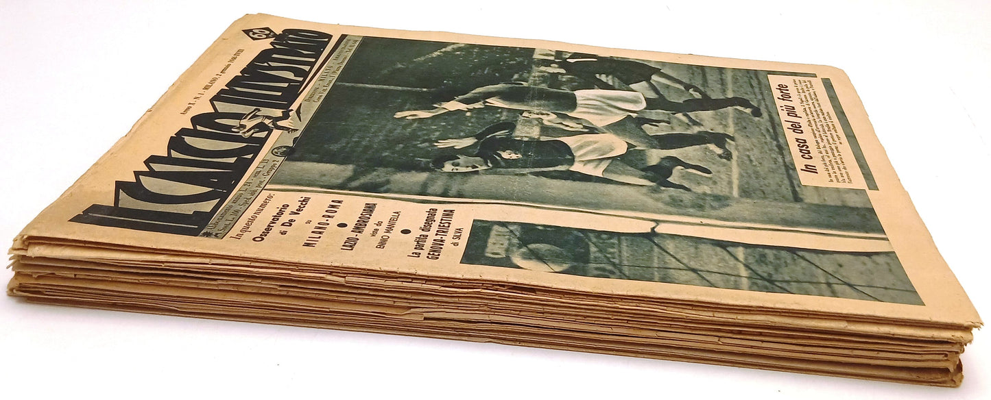 Lo Sport Illustrato 1951 Anno 40 nuova serie - annata completa 1/52 - YFS291