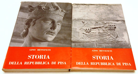 Storia della Repubblica di Pisa 2 volumi - Gino Benvenuti - Giardini - ZFS271