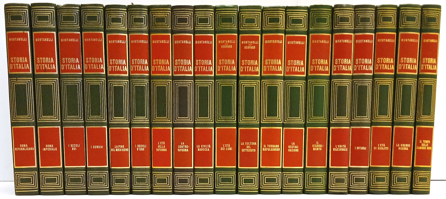 Storia d'Italia 19 volumi - Montanelli Gervaso - Rizzoli Mailing - 1975- BLCG26