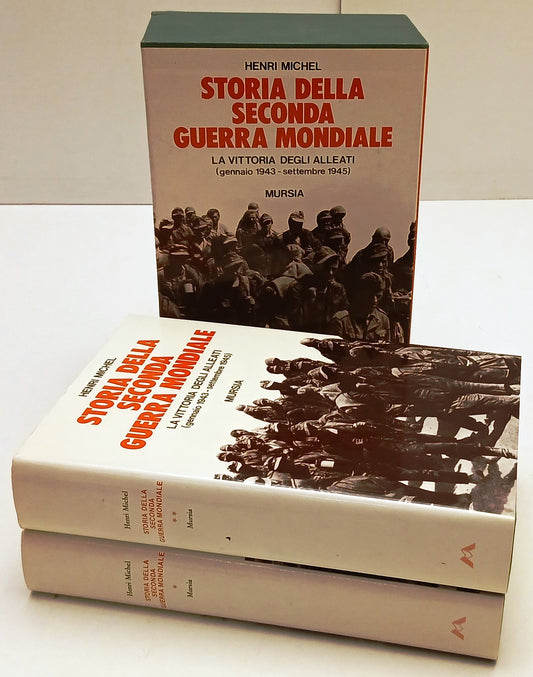 Storia seconda guerra mondiale 2 volumi - Henri Michel - Mursia- 1a ed.- ZFS140
