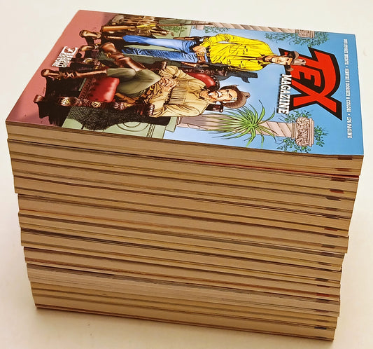 FB- TEX MAGAZINE 12 ALBI COLLEZIONE COMPLETA 2016/2025 +70 +75 - BONELLI- B- N25