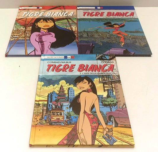 FV- AUREACOMIX TIGRE BIANCA 1/3 CARTONATI - CONRAD WILBUR - AUREA - C - P24