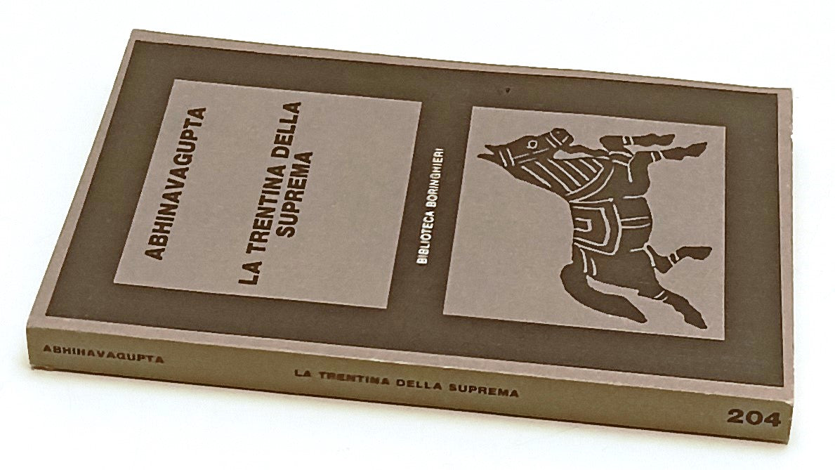 LZ- LA TRENTINA DELLA SUPREMA- ABHINAVAGUPTA- BORINGHIERI- 1a ED.- 1978- B- XFS5