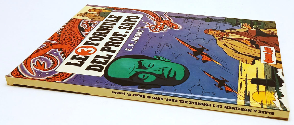 FV- BLAKE E MORTIMER LE 3 FORMULE DEL PROF. SATO- JACOBS- COMIC ART- 1987- C-G25