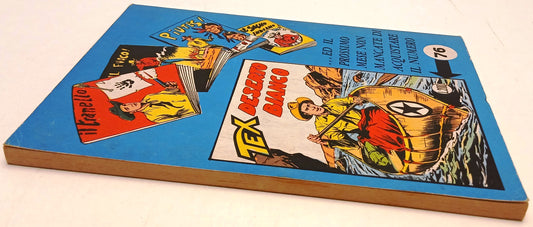 Tex n.75 La bufera - originale 200 lire Gennaio 1967 - Araldo Bonelli - B26