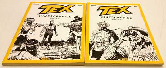 Tex L'inesorabile 1/2 completa - Boselli Villa - Bonelli - variant limitata- A26
