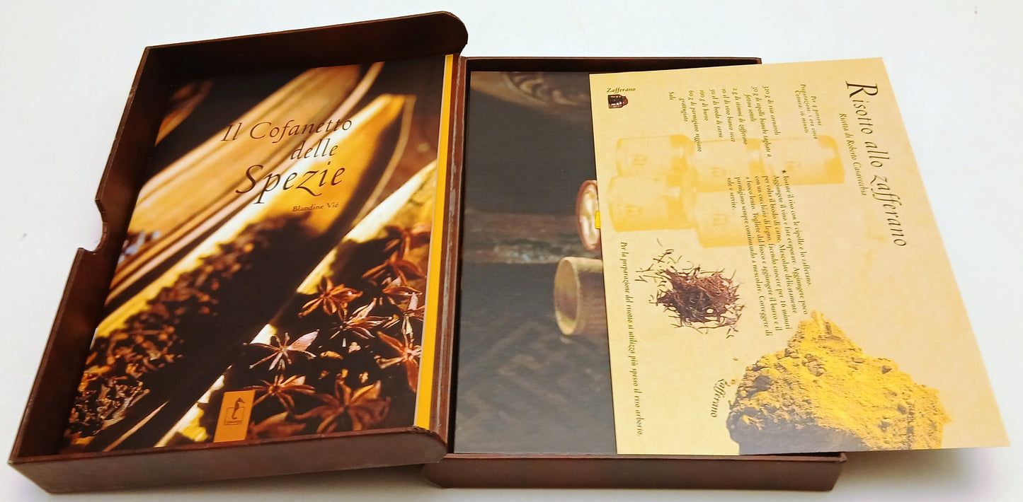 Il cofanetto delle spezie - Blandine Vic - L'Ippocampo- 2002- + 40 carte- ZFS129