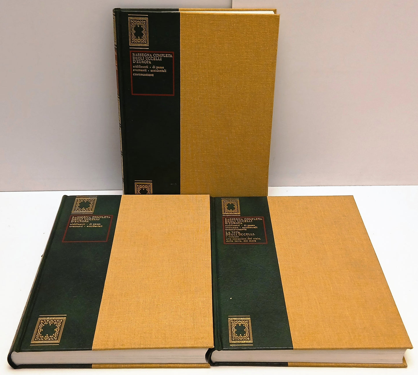 Enciclopedia degli uccelli d'Europa 3 volumi - Rizzoli - 1a ed. - BLCP99