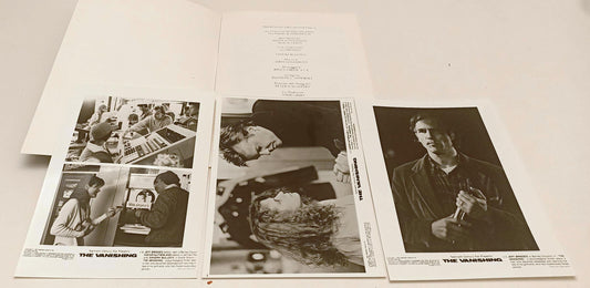 LW- CARTELLA STAMPA FILM THE VANISHING SCOMPARSA - BRIDGES SUTHERLAND - RVSa427