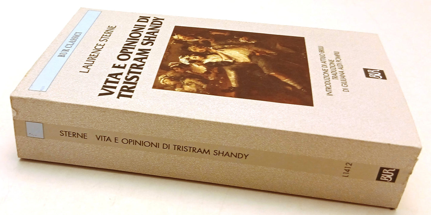 Vita e opinioni di Tristam Shandy - Sterne - Rizzoli Bur Classici - 1a ed.- XFS