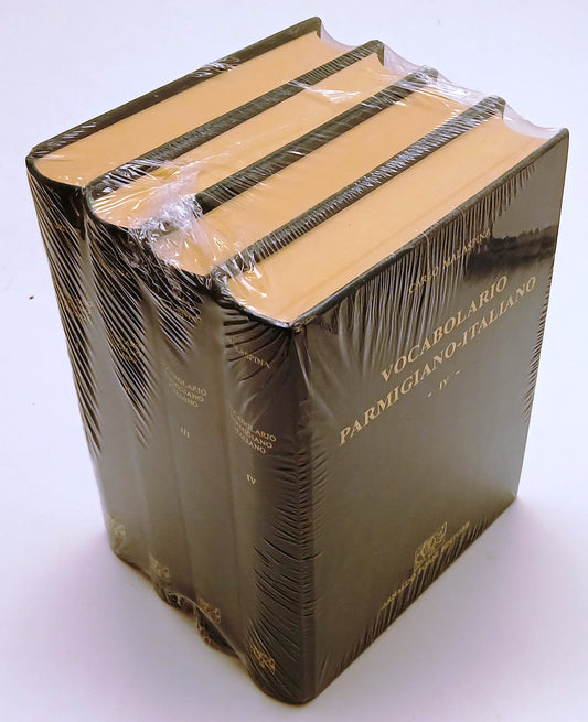 Vocabolario parmigiano-italiano 4 volumi - Carlo Malaspina - Forni - anastatica