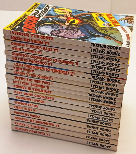 Zagor speciale 1/30 senza albetto - Bonelli - sequenza completa - C26