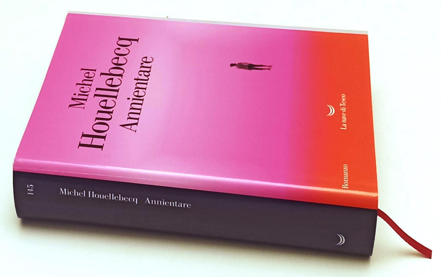 LN- ANNIENTARE- MICHEL HOUELLEBECQ- LA NAVE DI TESEO-- 1a ED.- 2022- CS- YFS586