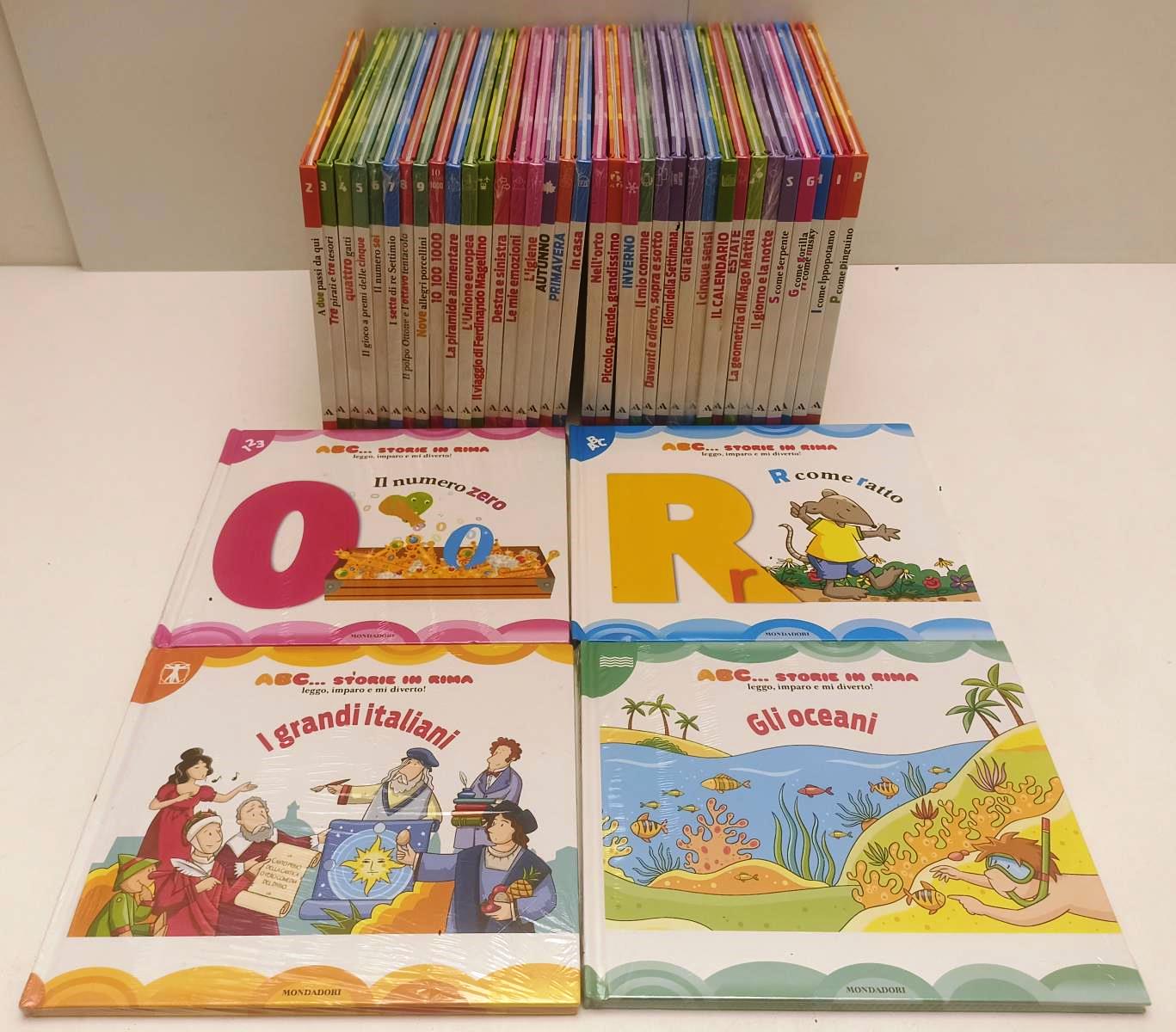 LB- LOTTO ABC STORIE IN 39 VOLUMI PER BAMBINI -- MONDADORI ---- C - BLCP76