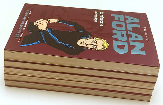 FC- ALAN FORD 1/5 COMPLETA- MAX BUNKER- FUMETTI REPUBBLICA GRANDI PERSONAGGI A25