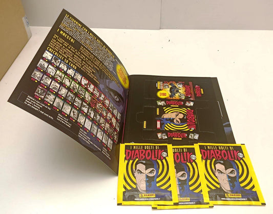 AA- ALBUM FIGURINE I MILLE VOLTI DI DIABOLIK VUOTO ECCELLENTE- PANINI 2022-LBM18