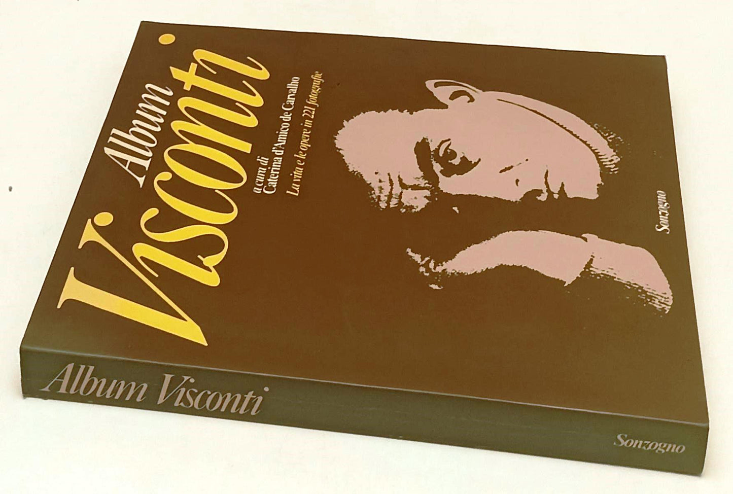LW- ALBUM VISCONTI VITA E OPERE IN 221 FOTOGRAFIE -- SONZOGNO--- 1978- B- YFS747