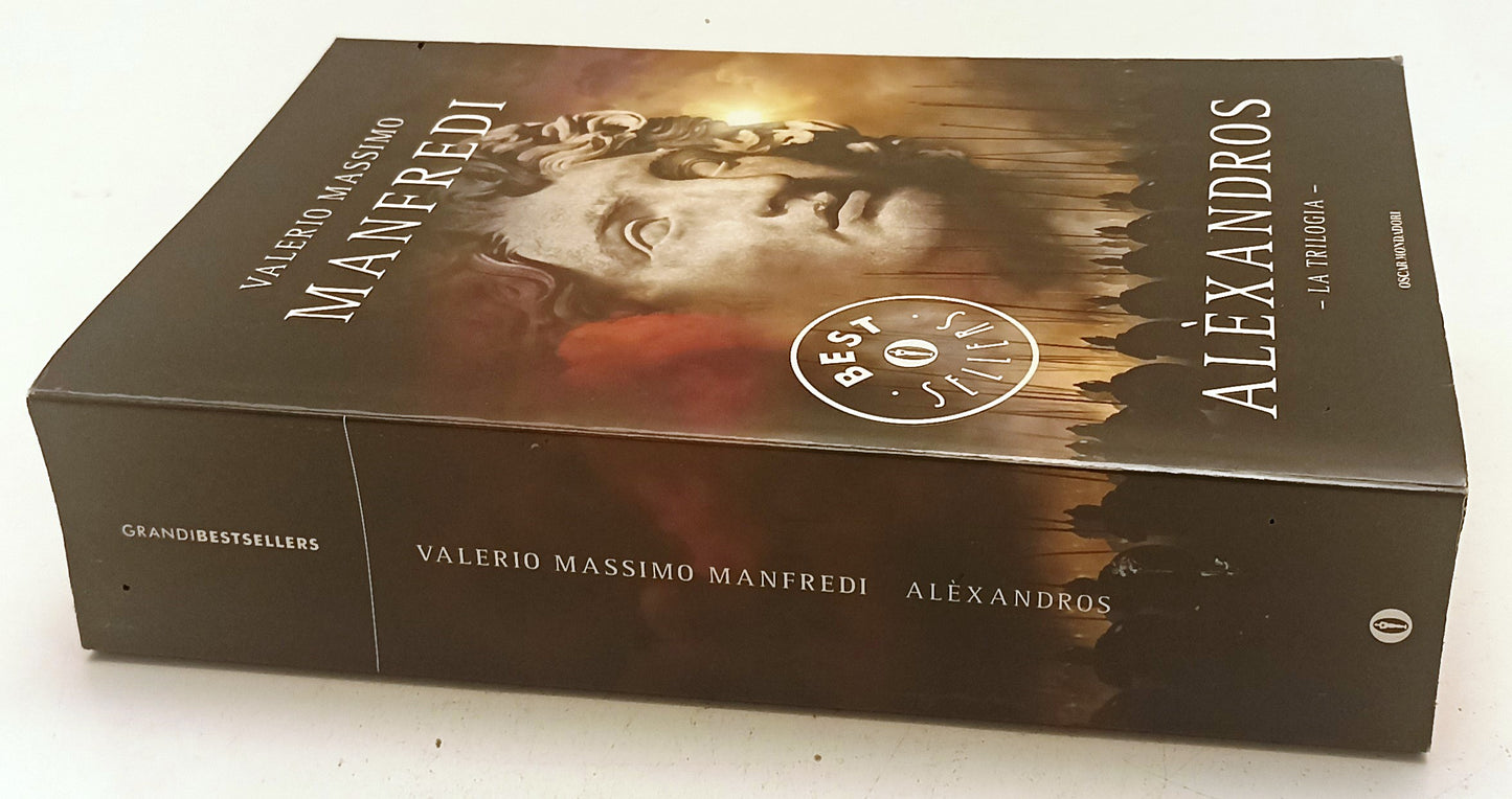 ALEXANDROS LA TRILOGIA- VALERIO MASSIMO MANFREDI- MONDADORI- 2010- B- YFS582
