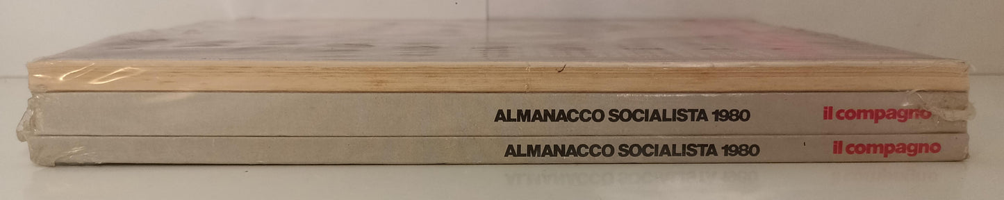 LS- ALMANACCO SOCIALISTA 1980 3 VOLUMI IL COMPAGNO CIAO NENNI - YFS616
