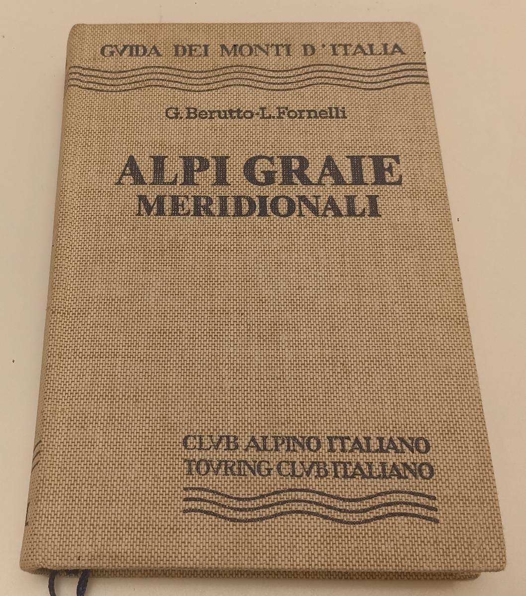 LV- GUIDA DEI MONTI D'ITALIA ALPI GRAIE MERIDIONALI-- TOURING TCI- 1980- C-XFS92
