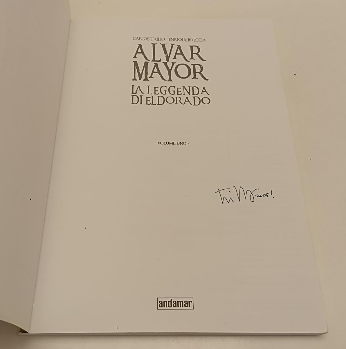 FV- ALVAR MAYOR VOLUMI 1/7- CARLOS TRILLO ENRIQUE BRECCIA- ANDAMAR- 2005- B- C24