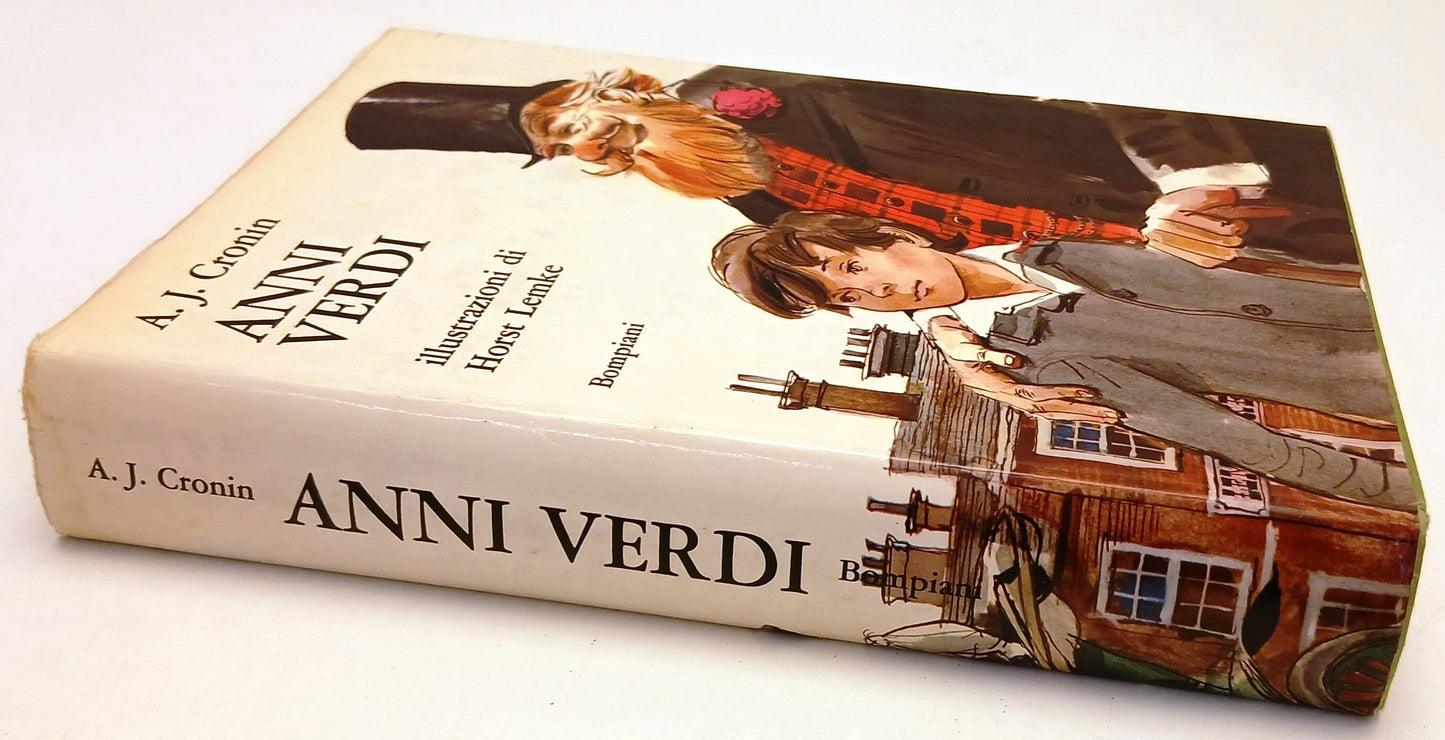 LN- ANNI VERDI illustrazioni di HORST LEMKE- CRONIN- BOMPIANI--- 1972- CS-YFS201
