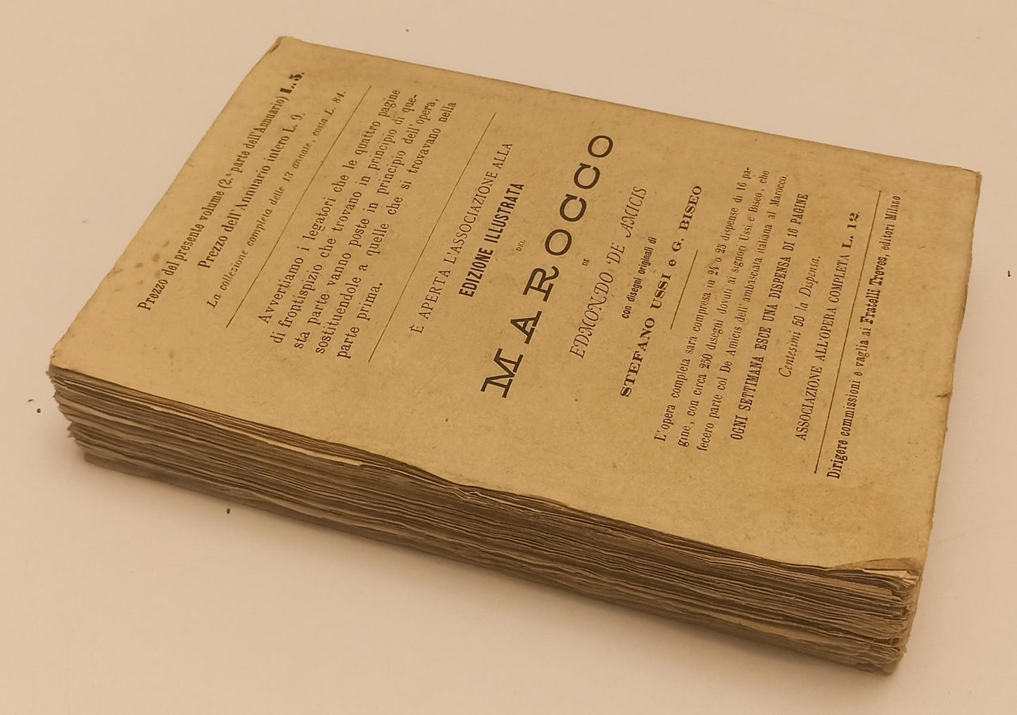 LH- ANNUARIO SCIENTIFICO ED INDUSTRIALE II ANNO XIII 1876 -- TREVES---- B- XFS44