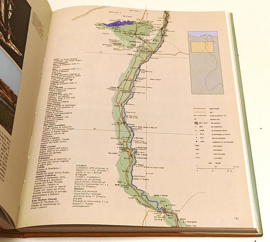 LV- ATLANTE DELL'ANTICO EGITTO - BAINES MALEK - DeAGOSTINI --- 1980 - CS- YFS658