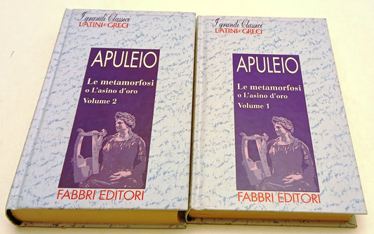LN- LE METAMORFOSI 1/2- APULEIO- FABBRI- GRANDI CLASSICI LATINI E GRECI- C- ZFS52