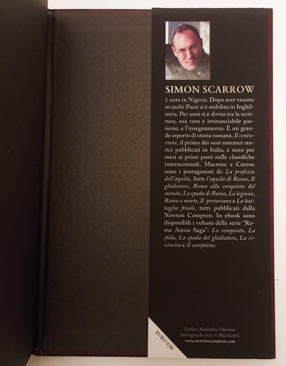 LN- L'AQUILA DELL'IMPERO - SIMON SCARROW - NEWTON COMPTON --- 2017 - CS - YFS195