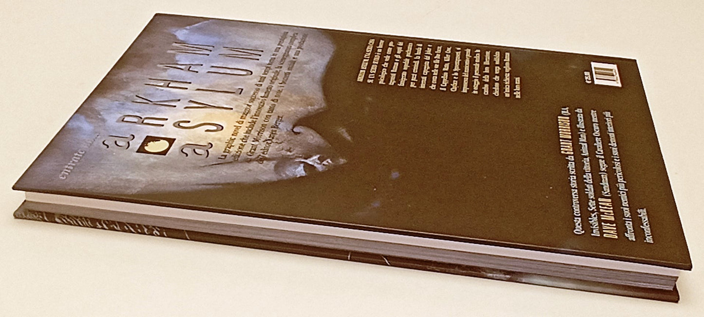 FV- BATMAN ARKHAM ASYLUM- GRANT MORRISON DAVE McKEAN- PLANETA DeAGOSTINI- C- F25