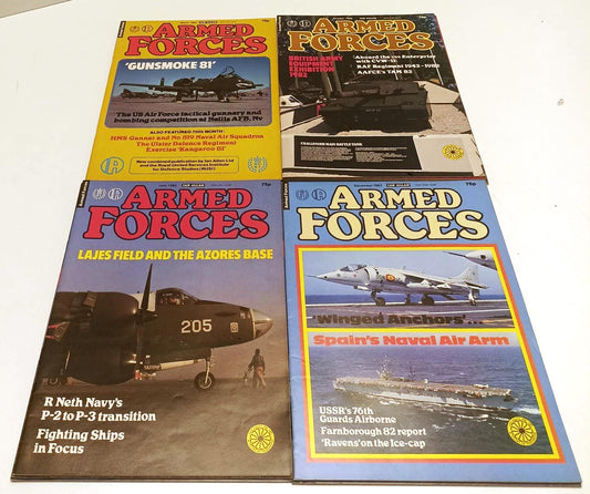 LM- LOTTO RIVISTA ARMED FORCES 107 NUMERI OFFERTA 1981/1989 - BLCP63