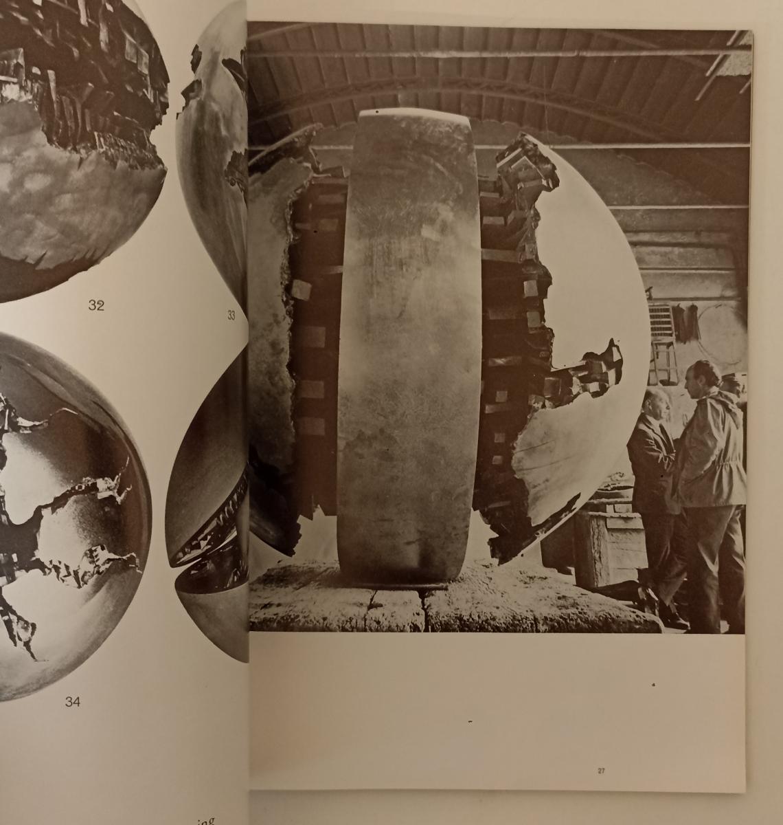LT- ARNALDO POMODORO FEBBRAIO/MARZO 1965 MARLBOROUGH GALLERIA D'ARTE - XFS163