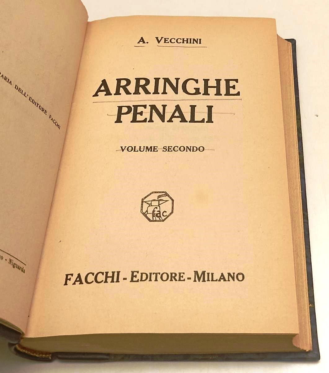 LZ- ARRINGHE PENALI VOLUME SECONDO - VECCHINI - FACCHI ---- C - XFS40