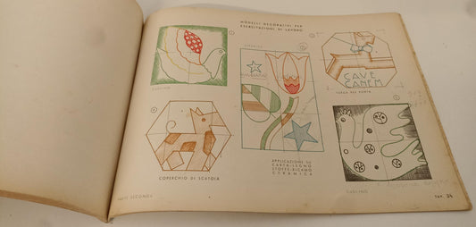 LZ- ARTE E LAVORO TESTO DI DISEGNO PARTE II - ALBERTO MICCICHE'- SEI - B- YFS281