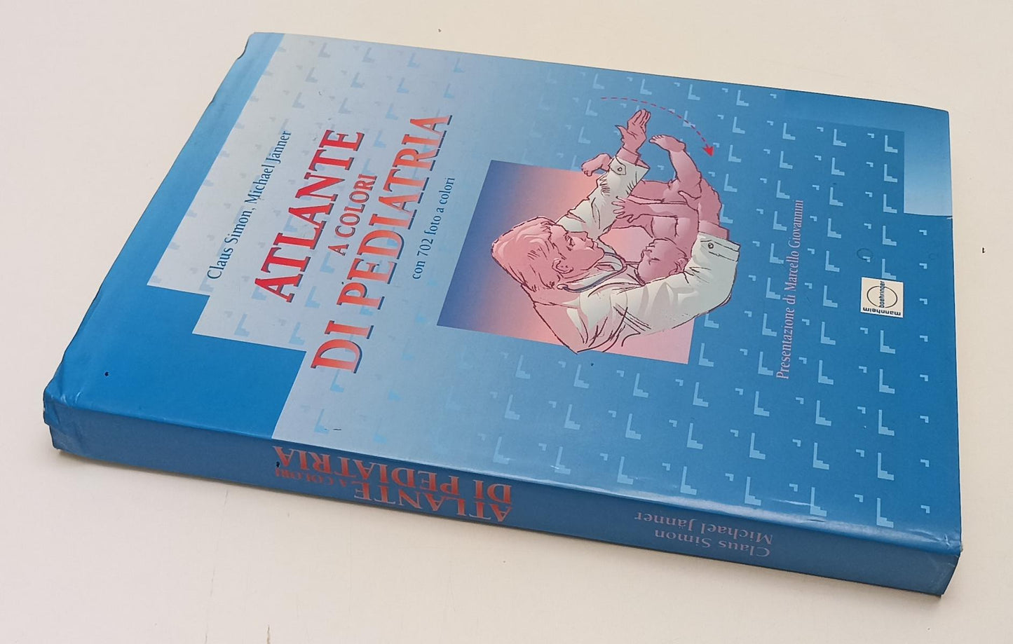 LQ- ATLANTE A COLORI DI PEDIATRIA - SIMON JANNER - MANNHEIM --- 1993- CS- YFS241