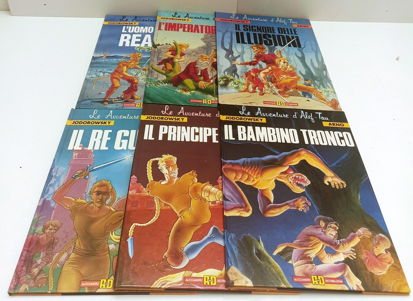 FV- LE AVVENTURE DI ALEF-TAU 1/6 COMPLETA - JODOROWSKY ARNO - ALESSANDRO- C- A25