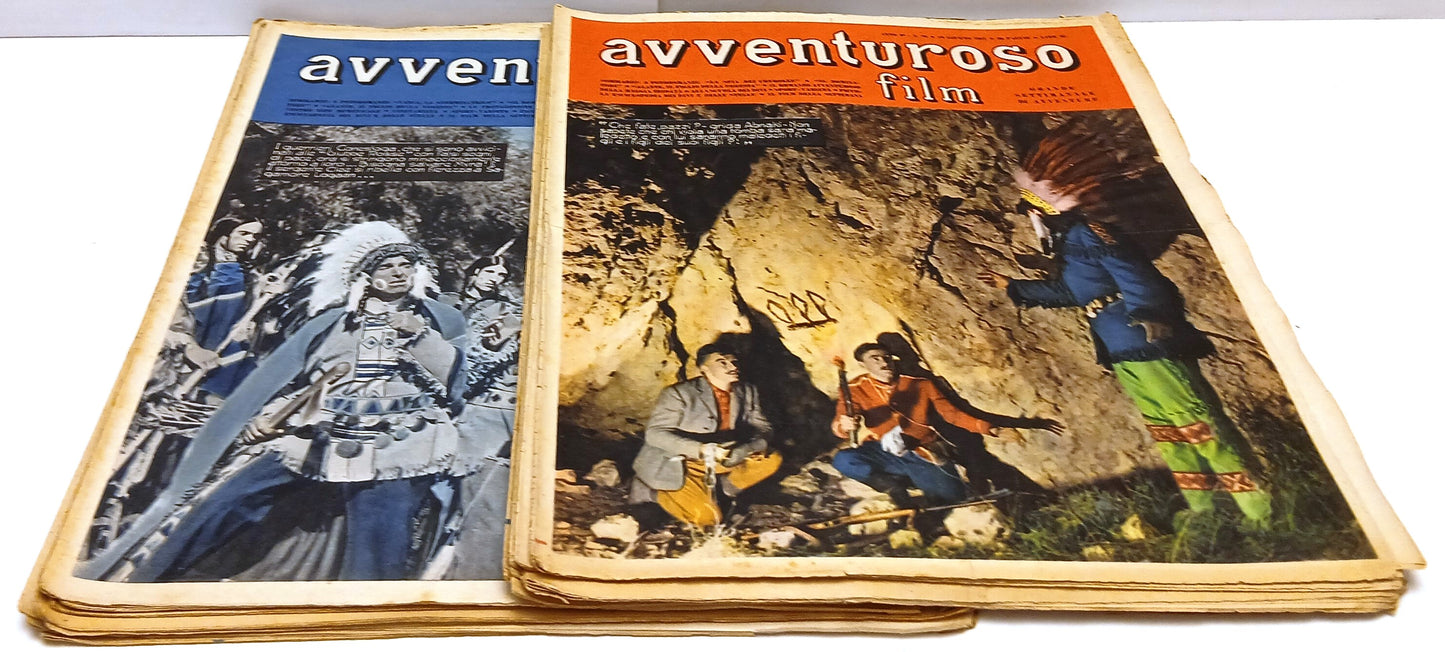 LR- RIVISTA AVVENTUROSO FILM 1949/1951 69 USCITE - YFS102