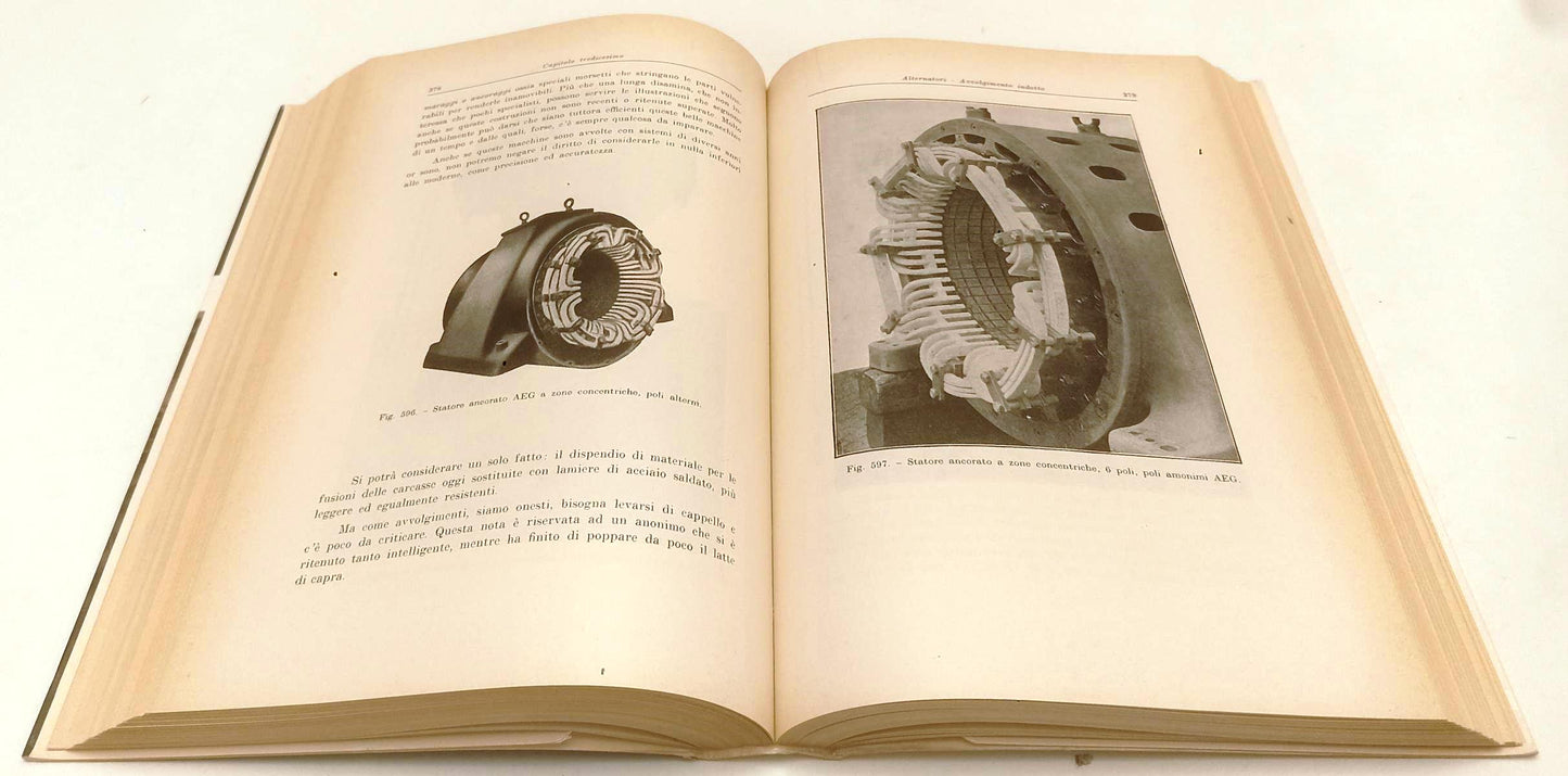 LZ- AVVOLGIMENTI DELLE MACCHINE ELETTRICHE - MANLIO MAZZOCCHI- HOEPLI - B- XFS61