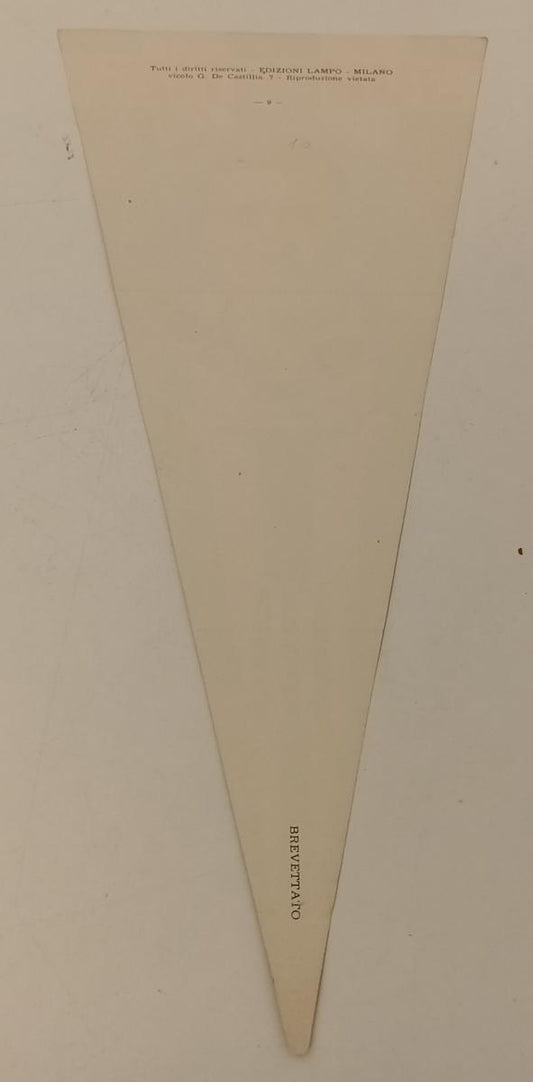 FIGURINA BANDIERINA GAGLIARDETTO DEL SOL JUVENTUS - RVSa142