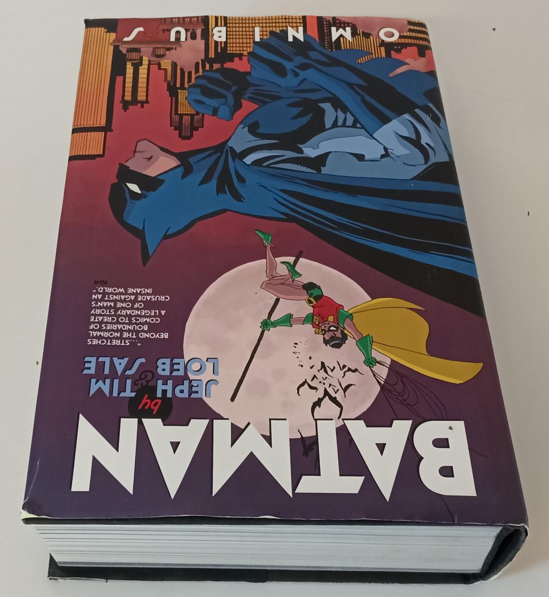 FV- BATMAN OMNIBUS INGLESE - JEPH LOEB TIM SALE - DC COMICS--- 2008- CS- YFS116