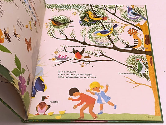 LB- LA BELLA PRIMAVERA ATTIVITA' GIUOCHI BAMBINI FELICI- MINERVA- 1973- C-YFS836