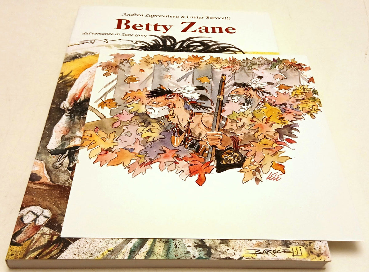Betty Zane dal romanzo di Zane Grey - Laprovitera Barocelli- Segni d'Autore- B26