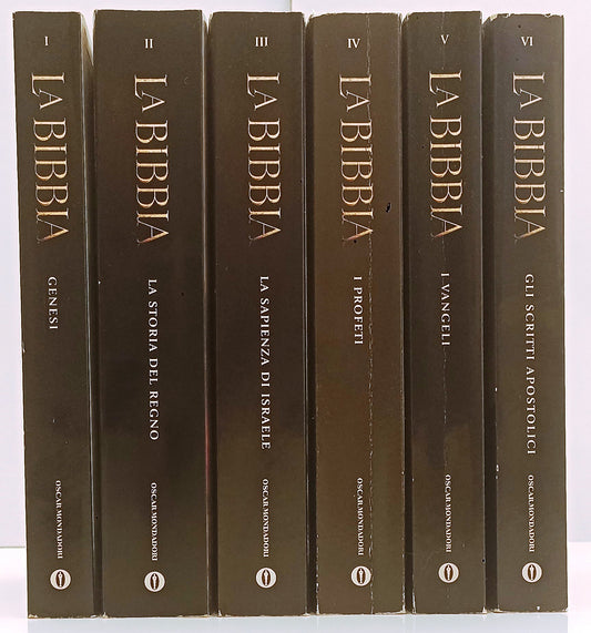 LD- LA BIBBIA VOLUMI 1/6 -- MONDADORI - OSCAR - 1a ED. - 2000 - B - XFS
