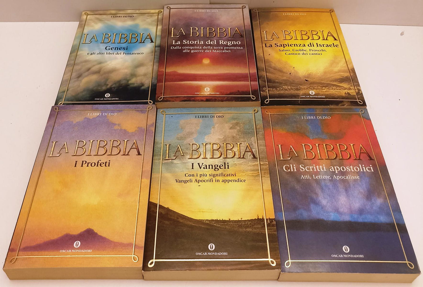 LD- LA BIBBIA VOLUMI 1/6 -- MONDADORI - OSCAR - 1a ED. - 2000 - B - XFS